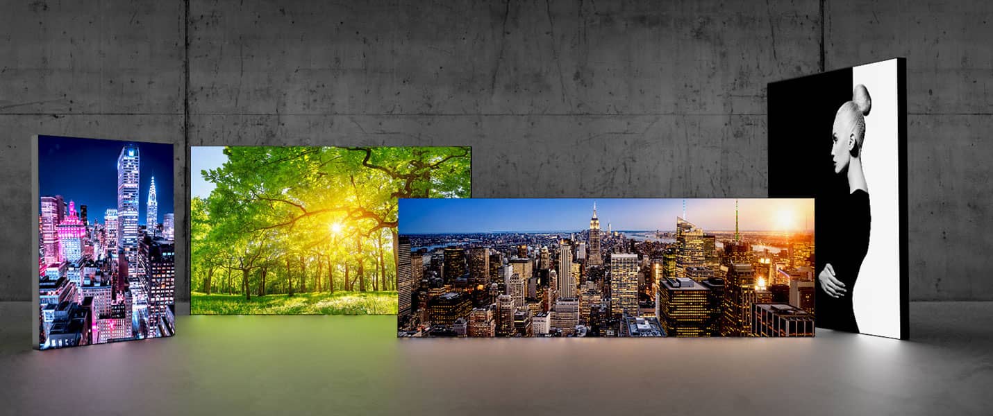 Tableau Lumineux Led New York